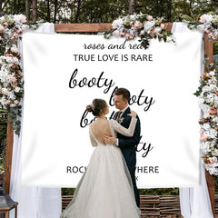 Lofaris Personalized The Future Boho Wedding Backdrop