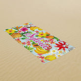 Lofaris Personalized Tropical Paradise Summer Kids Beach Towel