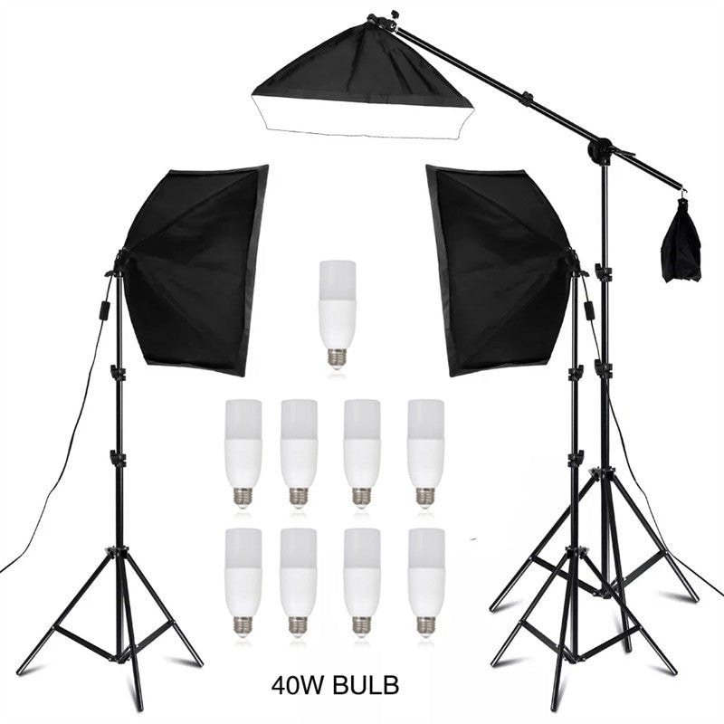 Lofaris Photography Softbox Lighting Stand Kit For Photo Studio