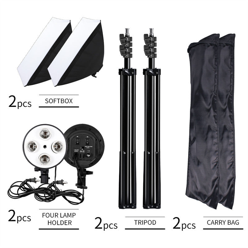 Lofaris Photography Softbox Lighting Stand Kit For Photo Studio