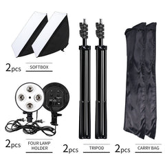 Lofaris Photography Softbox Lighting Stand Kit For Photo Studio