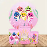 lofaris cartoon round backdrop kit