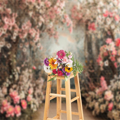 Lofaris Pink Peach Blossom Trees Spring Photography Backdrop