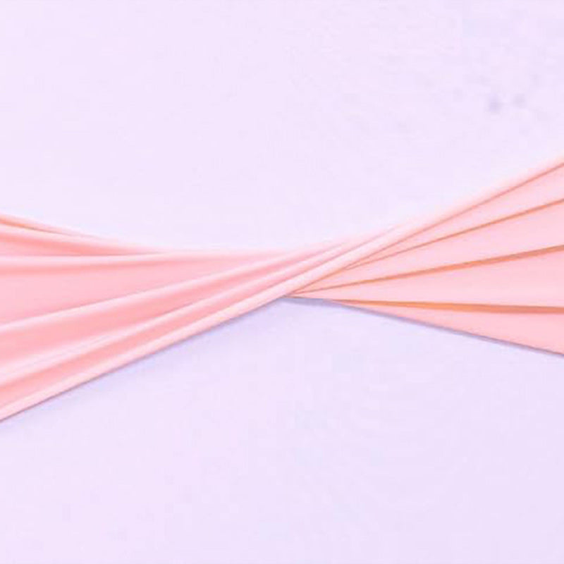 Lofaris Pink Spandex Elastic Slider Banquet Chair Sashes Bow