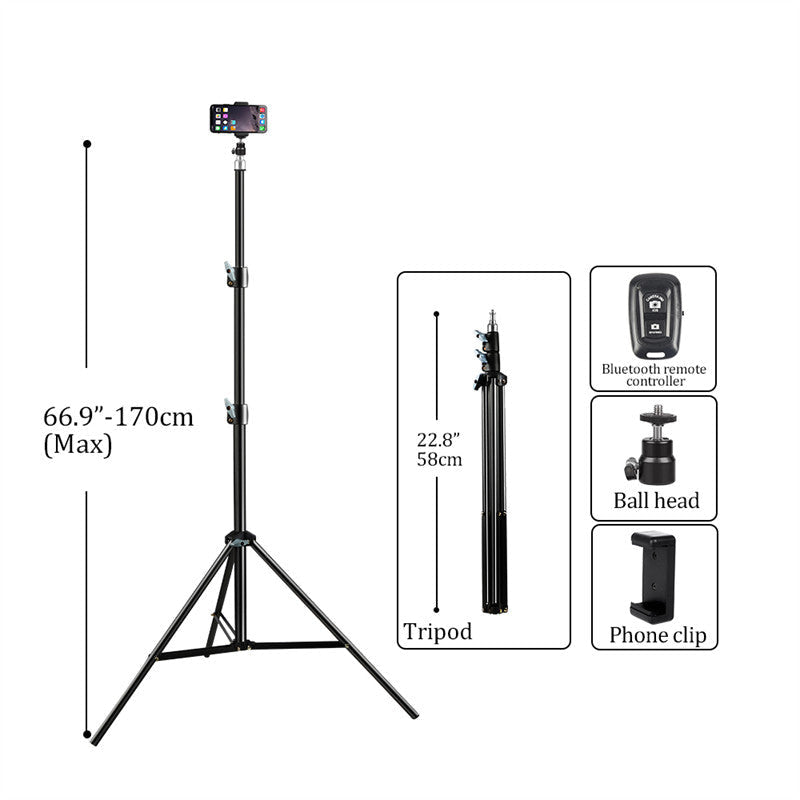 Lofaris Portable Mobilephone Selfie Triangle Stand For Photo