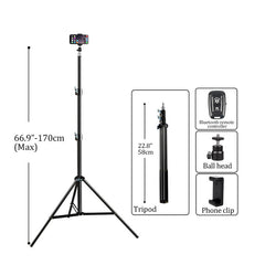 Lofaris Portable Mobilephone Selfie Triangle Stand For Photo