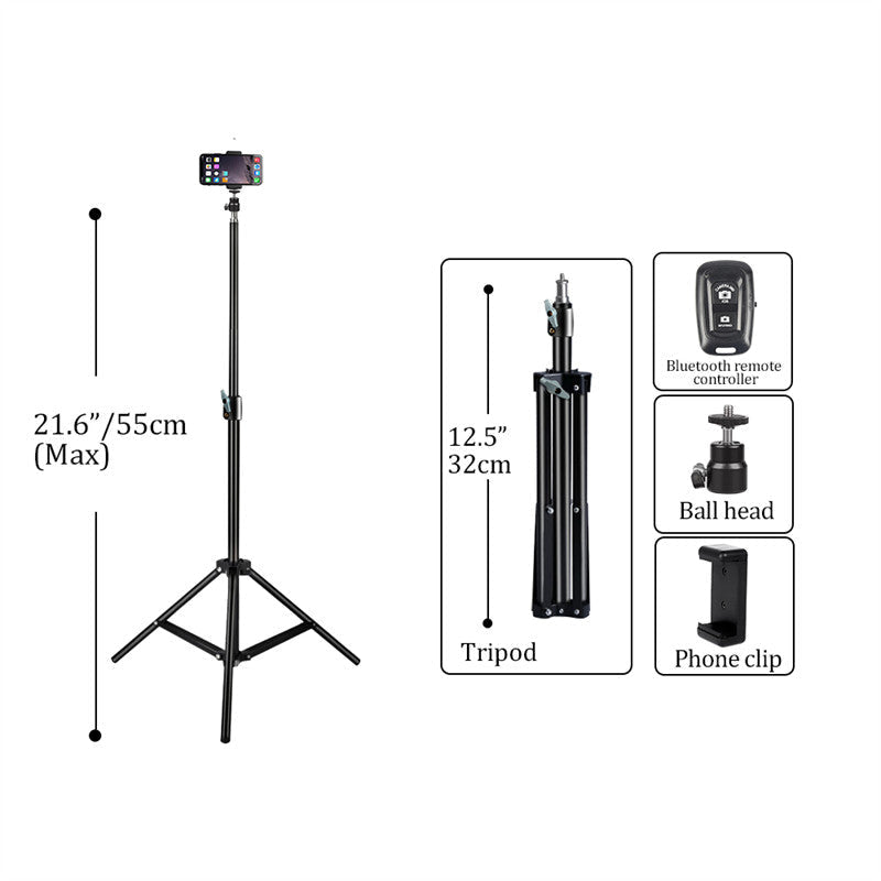Lofaris Portable Mobilephone Selfie Triangle Stand For Photo