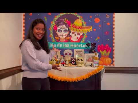 Dia De Ios Muertos Pumpkin Mexican Fiesta Backdrop