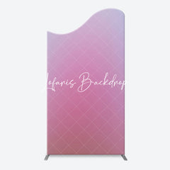 Lofaris Pure Pink Dim Light Hazy Arch Photography Backdrop
