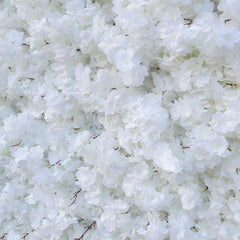 Lofaris Pure White Romantic Artificial Wedding Flower Wall