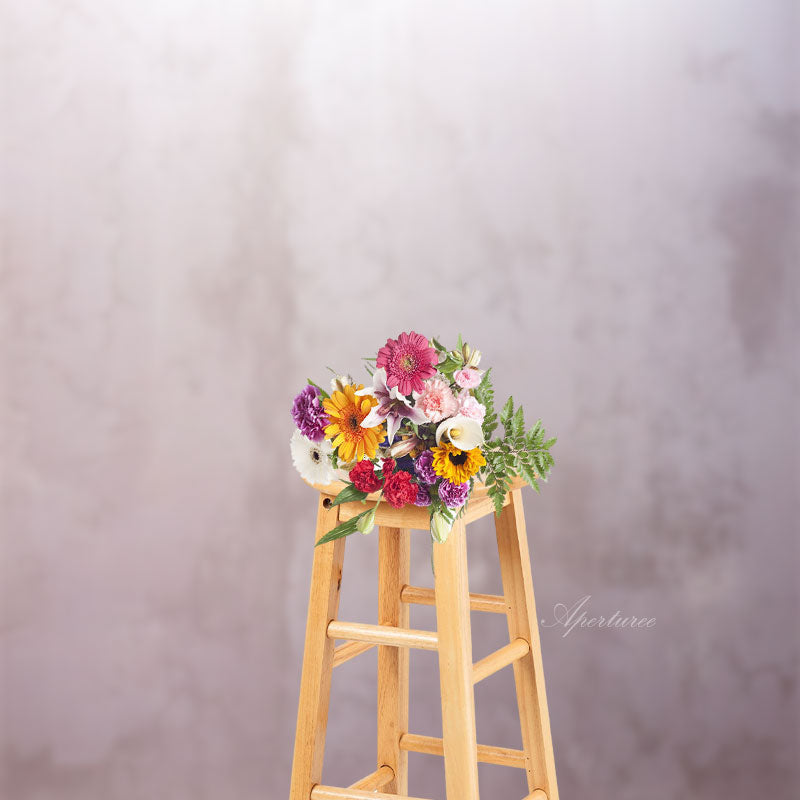 Lofaris Purple Abstract Texture Wall Floor Sweep Backdrop