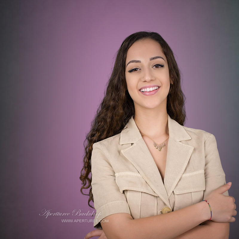 Lofaris Purple Abstract Textured Portrait Photo Backdrop