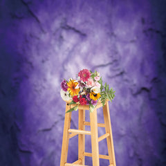 Lofaris Purple White Rock Texture Photography Cloth Backdrop