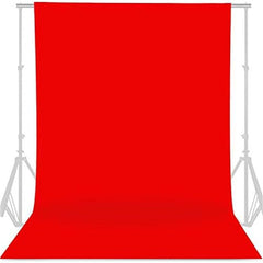 Lofaris Red Backdrop for Photography Studio Parties Curtain