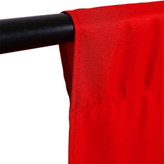 Lofaris Red Backdrop for Photography Studio Parties Curtain