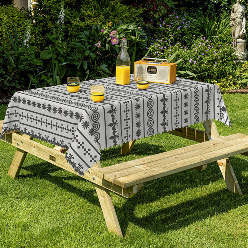 Lofaris Regular Pattern Rectangle Tablecloth For Kitchen