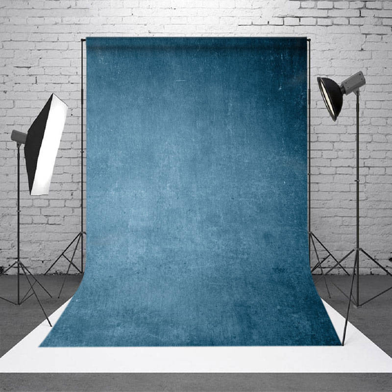Lofaris Retro Abstract Light Blue Portrait Studio Backdrop