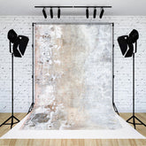 Lofaris Retro Gray White Abstract Texture Photo Backdrop