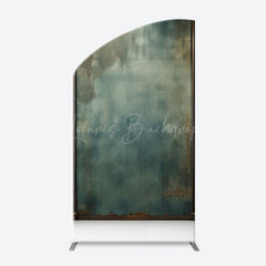 Lofaris Retro Wall Green Arch Backdrop Cover For Photography