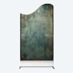 Lofaris Retro Wall Green Arch Backdrop Cover For Photography