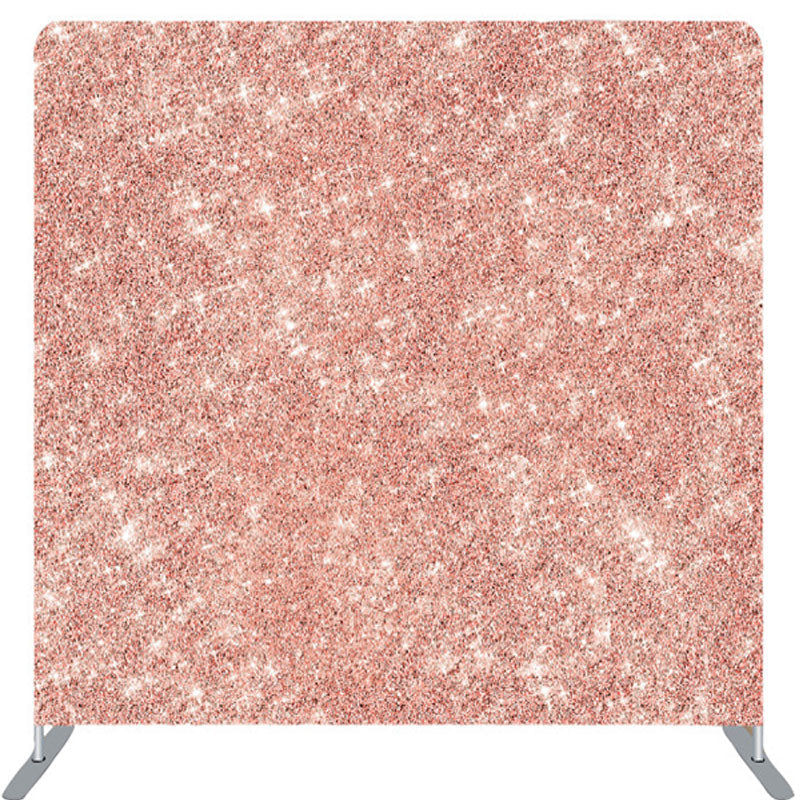 Lofaris Rose Sparkling Fabric Backdrop Cover For Party Decor