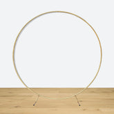 Lofaris Round Metal Sturdy Backdrop Stand for Decoration
