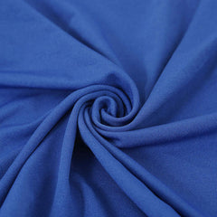 Lofaris Royal Blue Open Back Stretch Spandex Chair Cover