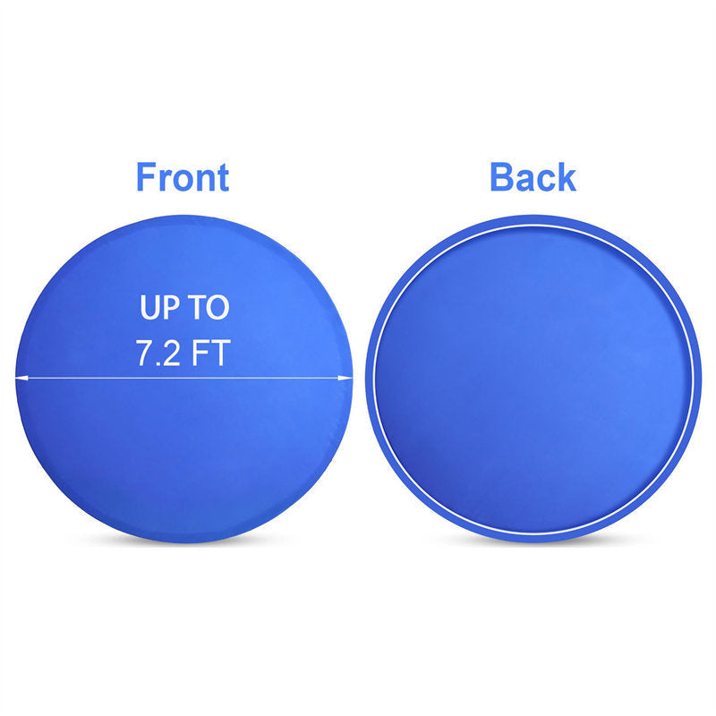 Lofaris Royal Blue Round Party Backdrop for Photo Booth