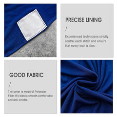 Lofaris Royal Blue Stretch Spandex Banquet Chair Slipcovers