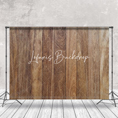Lofaris Rustic Rough Brown Plank Backdrop For Photography
