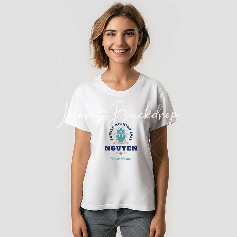 Lofaris Sailing Ship Family Reunion Custom T-Shirt