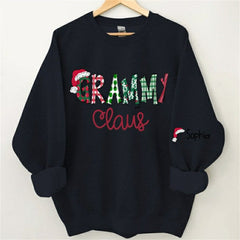 Lofaris Santa Hats Dots Grandma Custom Christmas Sweatshirt