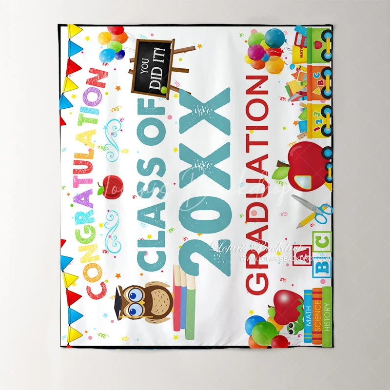 Lofaris School Elements Congratulation Class Of 2022 Backdrop