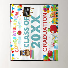 Lofaris School Elements Congratulation Class Of 2022 Backdrop