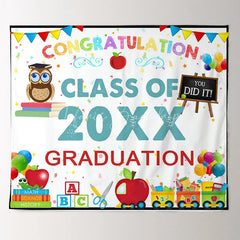 Lofaris School Elements Congratulation Class Of 2022 Backdrop