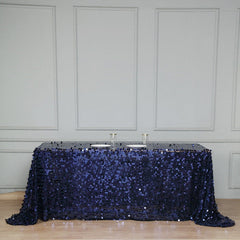Lofaris Seamless Big Payette Sequin Rectangle Tablecloth