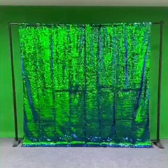 Lofaris Green Sequin Backdrop Wall | Wedding Event Party Decorations