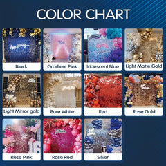 Lofaris Shimmer Photo Backdrop Easy Set For Bridal Shower Birthday