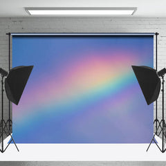 Lofaris Simple Hazy Rainbow Bokeh Backdrop For Photography