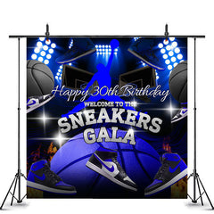 Lofaris Sneakers Gala Basketball Custom 30Th Birthday Backdrop