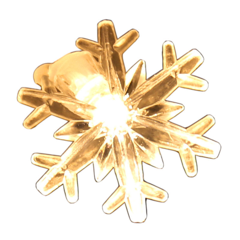 Lofaris Warm Color Snowflake Party LED String Fairy Lights