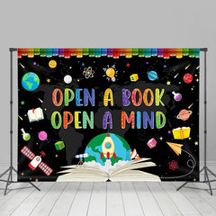 Lofaris Space Earth Book Planet Star World Day Backdrop