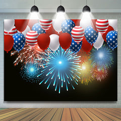 Lofaris Spark Balloon Independence Day Backdrop For Party