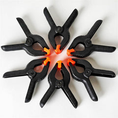 Lofaris 6 Pack | 4.5’’ Heavy Duty Photography Backdrop Clamps