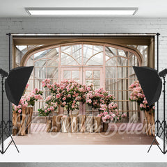 Lofaris Spring Greenhouse Transparent Architectural Backdrop