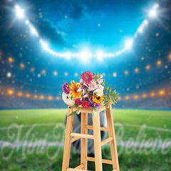 Lofaris Stadium Football Sports Photography Backdrop For Kids