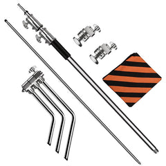 Lofaris Stainless Steel Foldable Tripod Light Stand For Photo