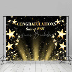 Lofaris Star Ribbon Congratulations Class Of 2024 Backdrop