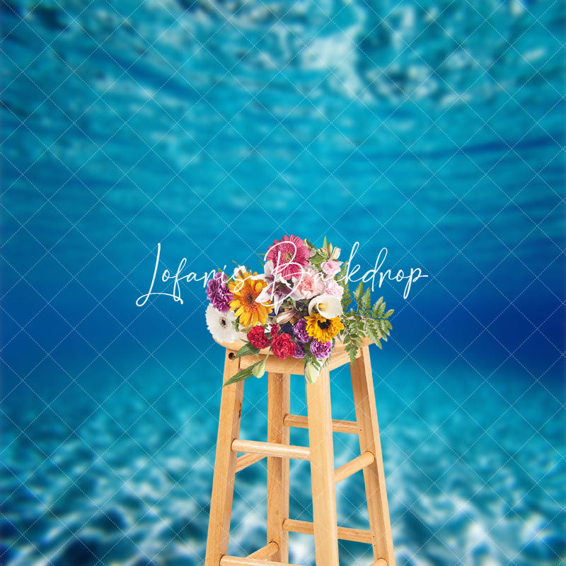 Lofaris Summer Underwater Ripples Natural Scenery Backdrop