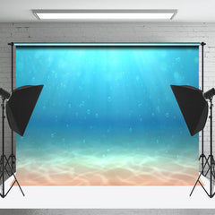 Lofaris Sunshine Clear Blue Undersea Bubble Summer Backdrop